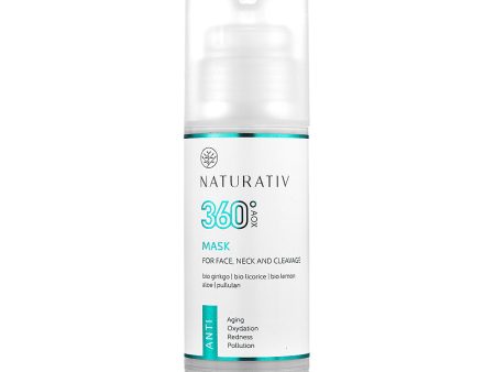 360 AOX Mask For Face Neck & Cleavage maska kojąco-napinająca do twarzy szyi i dekoltu 100ml Discount