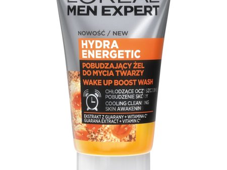 Men Expert Hydra Energetic pobudzający żel do mycia twarzy 100ml For Discount