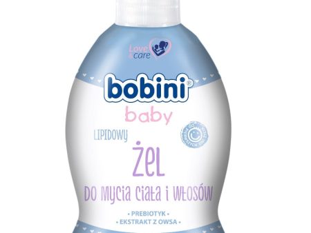 Bobini Baby lipidowy żel do mycia ciała i włosów 300ml Sale