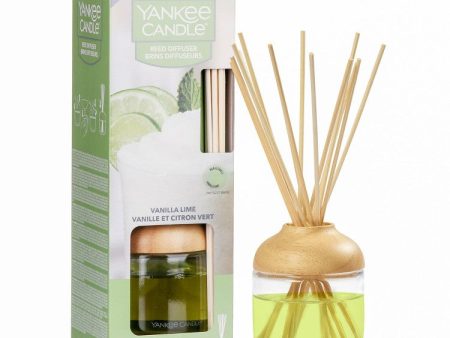 Reed Diffuser pałeczki zapachowe z dyfuzorem Vanilla Lime 120ml For Cheap