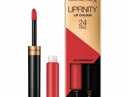 Lipfinity Lip Colour dwufazowa pomadka w płynie o długotrwałym efekcie 140 Charming For Discount