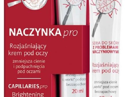 Naczynka Pro rozjaśniający krem pod oczy 20ml Online now