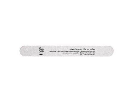 2-Way Nail File Zebra Coarse pilnik do paznokci dwustronny 100 180 zebra 1szt Online now