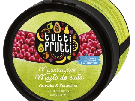 Tutti Frutti nawilżające masło do ciała Gruszka & Żurawina 200ml Cheap