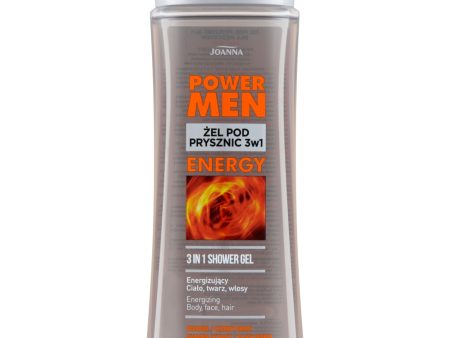 Power Men Energy żel pod prysznic 3w1 300ml Supply