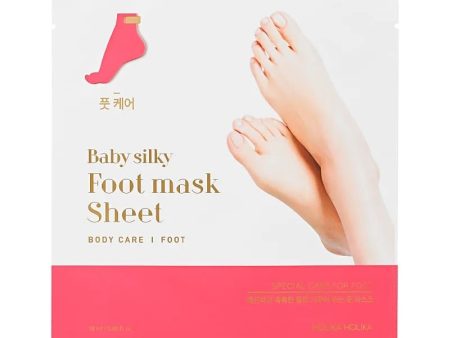 Baby Silky Foot Mask Sheet regenerująca maseczka do stóp w formie skarpet 18ml Discount