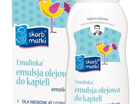 Emulinka emulsja olejowa do kąpieli dla niemowląt i dzieci 250ml Online Hot Sale